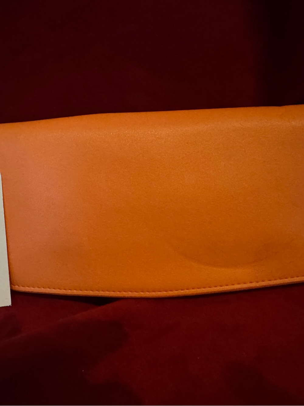 A New Day Vibrant Orange Clutch